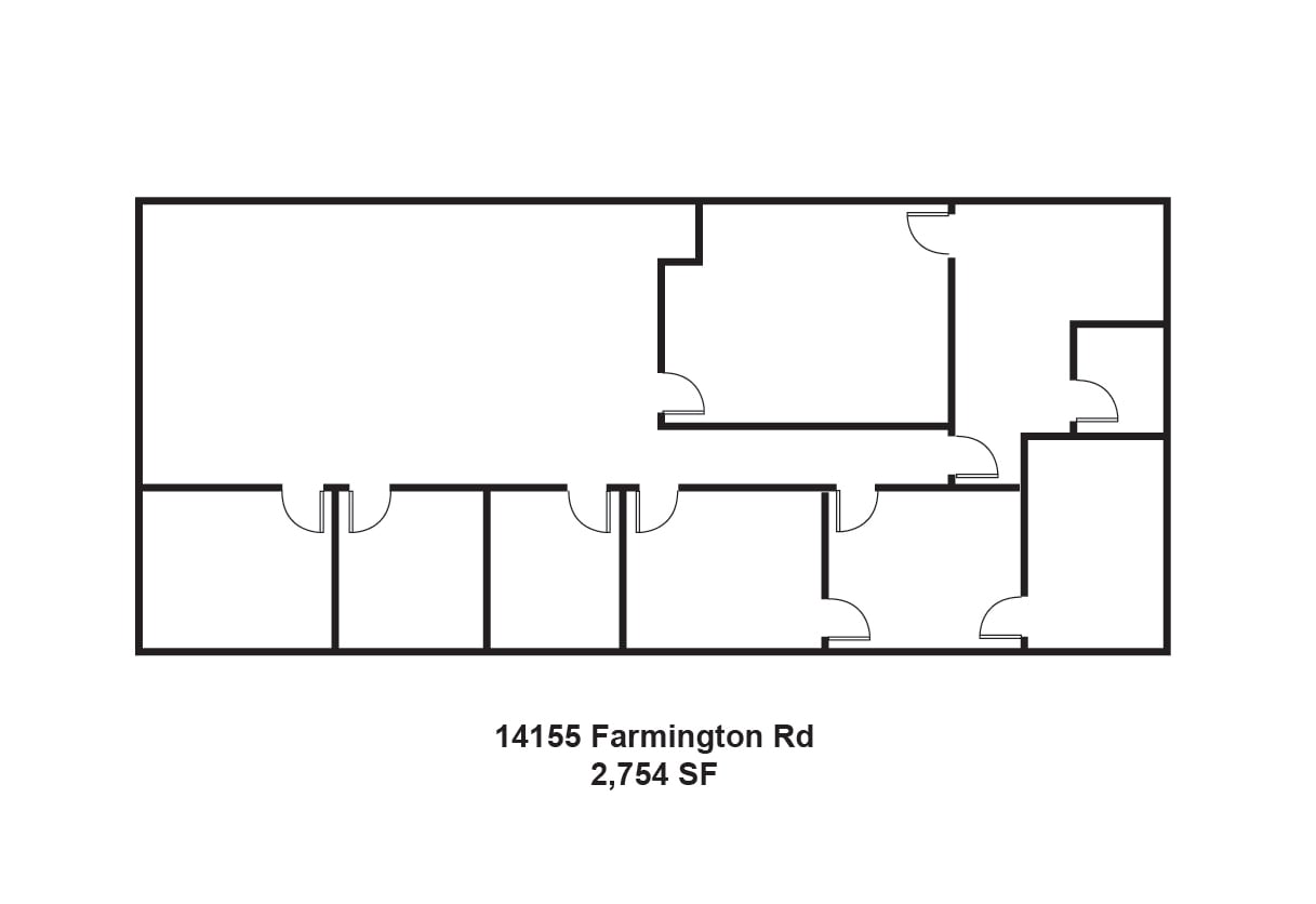14115 Farmington Rd, Livonia, MI for lease Floor Plan- Image 1 of 1