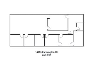 14115 Farmington Rd, Livonia, MI for lease Floor Plan- Image 1 of 1
