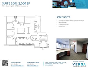 170 S Bloomingdale Rd, Bloomingdale, IL for lease Site Plan- Image 2 of 2