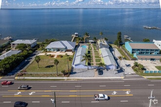 2902 S Atlantic Ave, Cocoa Beach, FL - AERIAL map view