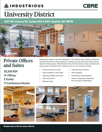 More details for 4311 11th Ave NE, Seattle, WA - Coworking for Lease