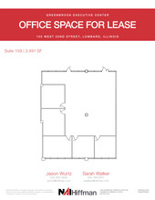 200 W 22nd St, Lombard, IL for lease Floor Plan- Image 1 of 1