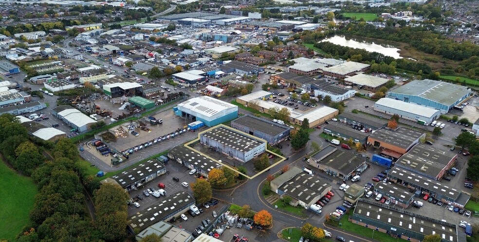 2 Abingdon Rd, Poole for lease - Aerial - Image 3 of 3