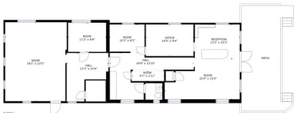 2531 US-6, Hawley, PA for lease Floor Plan- Image 2 of 8