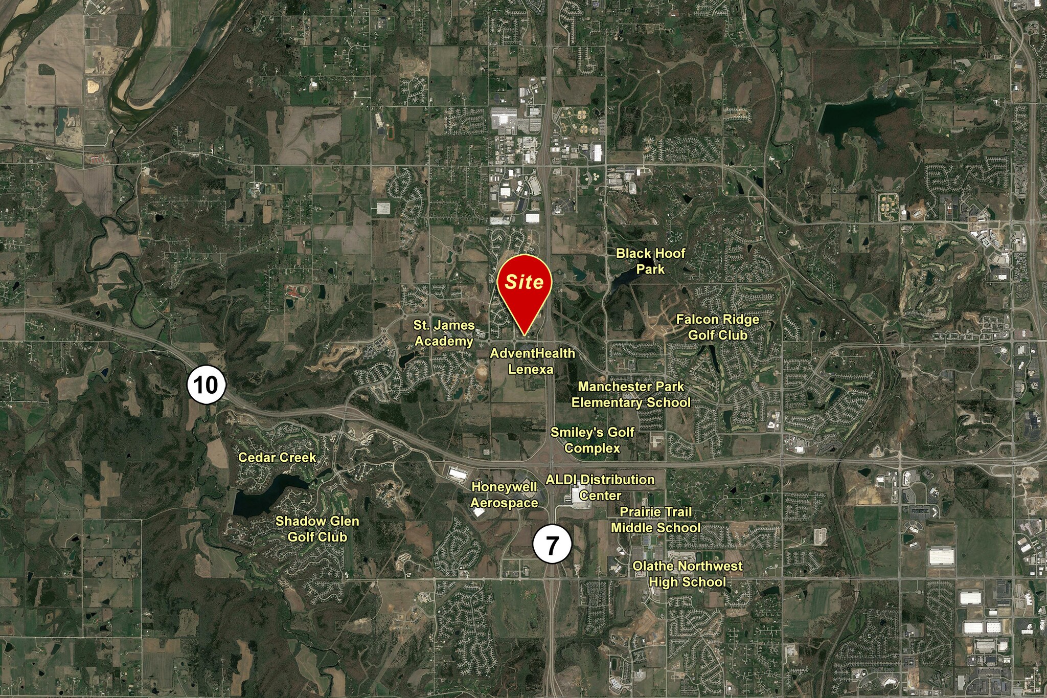 9471 Meadow View Dr, Lenexa, KS for sale Aerial- Image 1 of 1