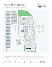 7200-7250 Boul Taschereau, Brossard, QC for lease Site Plan- Image 1 of 2