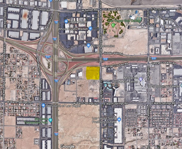 SWC Las Vegas Blvd & The 215 Beltway, Las Vegas, NV for sale - Other - Image 1 of 1