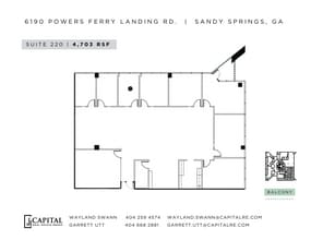 6190 Powers Ferry Landing Rd, Atlanta, GA for lease Floor Plan- Image 1 of 1
