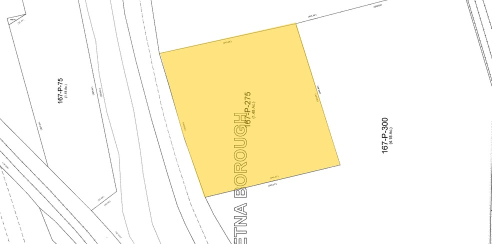 200 Poplar St, Pittsburgh, PA for lease - Plat Map - Image 1 of 1