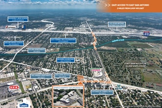 2502 Harry Wurzbach Rd, San Antonio, TX - AERIAL map view - Image1