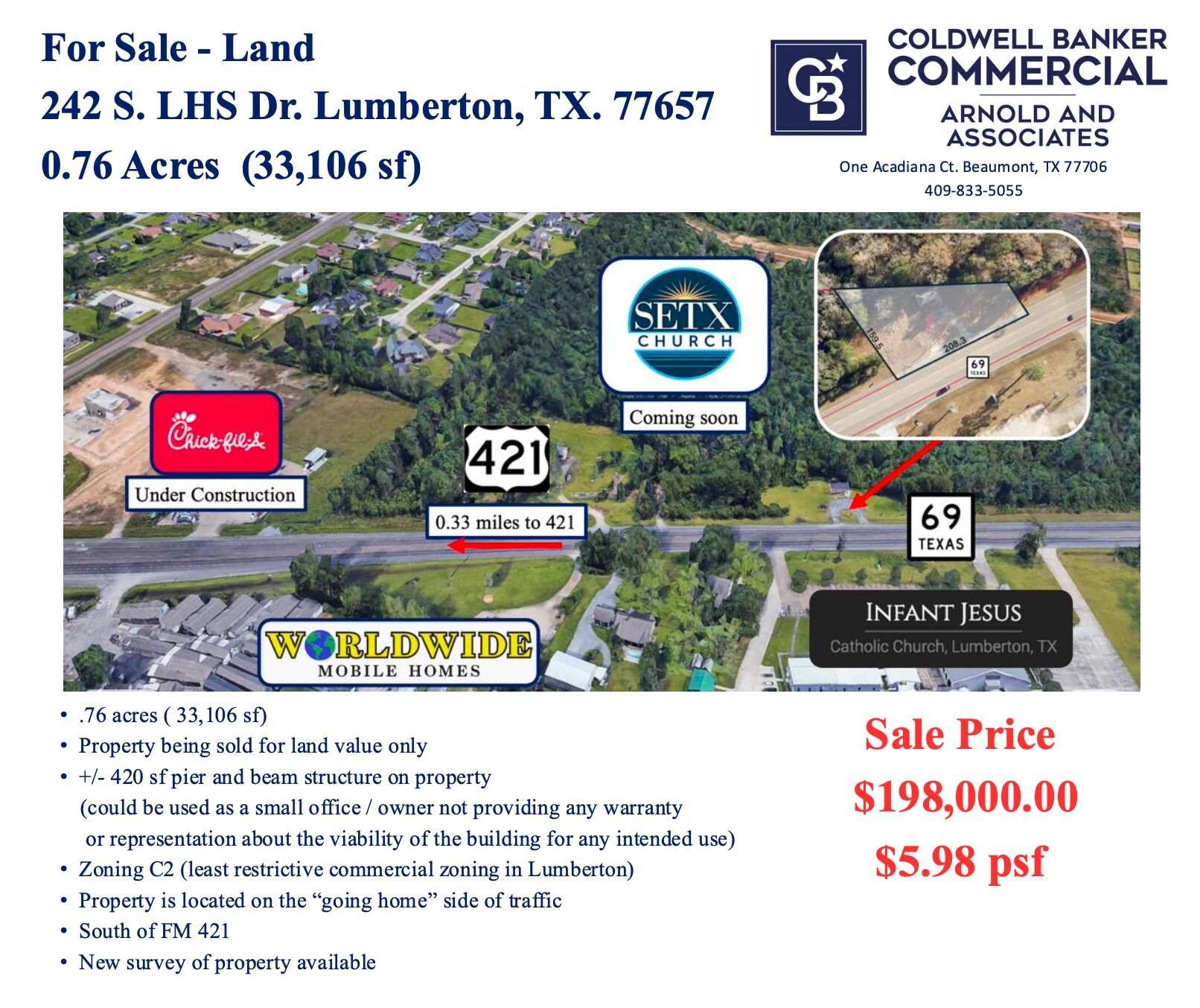 242 S Lhs Dr, Lumberton, TX for sale Building Photo- Image 1 of 4