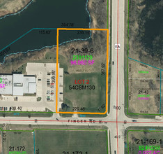 3285 Finger Rd, Green Bay, WI - aerial  map view