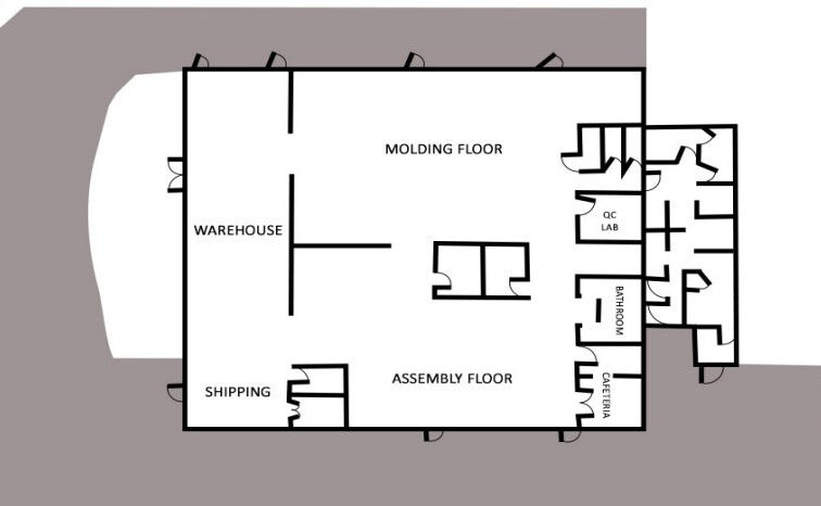 15005 Enterprise Way, Middlefield, OH for lease Floor Plan- Image 1 of 3