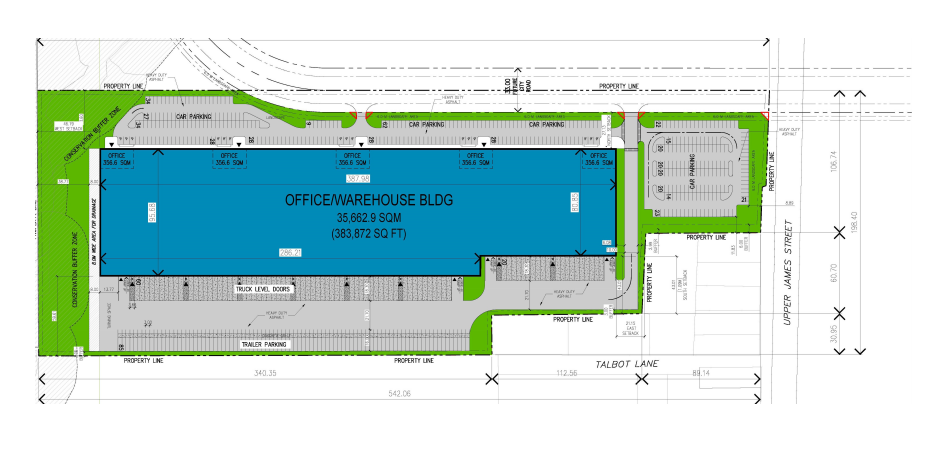 2240 Hwy 6, Hamilton, ON for lease - Site Plan - Image 3 of 4