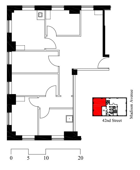 315 Madison Ave, New York, NY for lease Floor Plan- Image 1 of 1