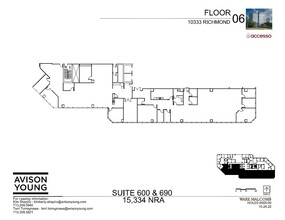 10333 Richmond Ave, Houston, TX for lease Floor Plan- Image 2 of 5