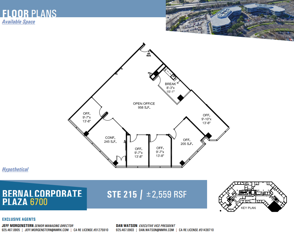 6801 Koll Center Pky, Pleasanton, CA for lease Floor Plan- Image 1 of 1