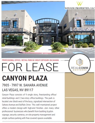 More details for 7905-7995 W Sahara Ave, Las Vegas, NV - Office for Lease