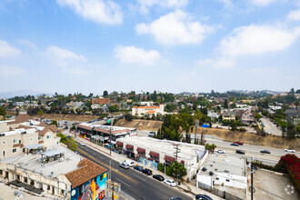 1255 W Temple St, Los Angeles, CA - aerial  map view