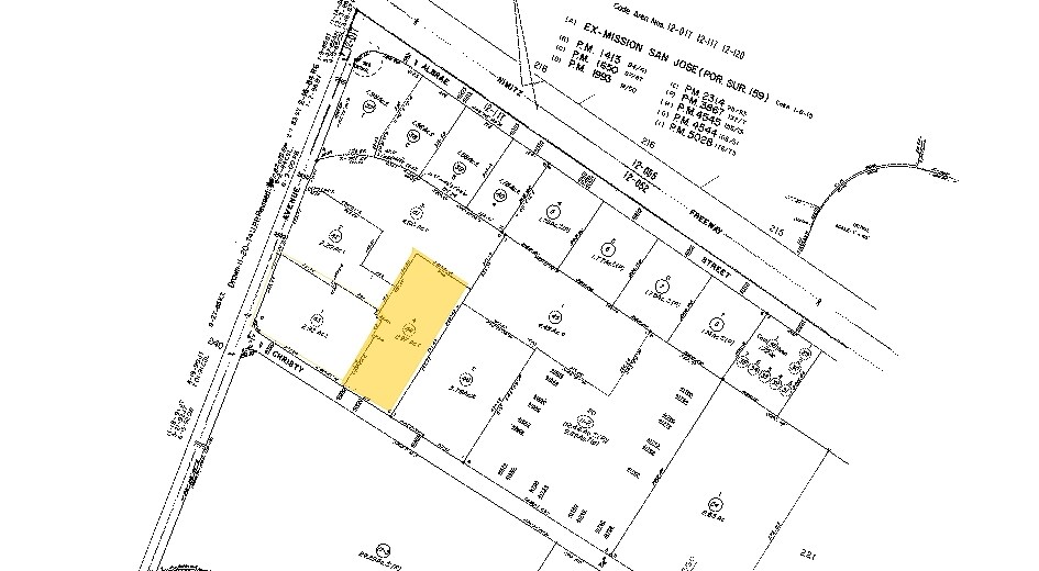 41300-41348 Christy St, Fremont, CA for lease - Plat Map - Image 1 of 1