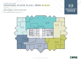 801 K St, Sacramento, CA for lease Floor Plan- Image 2 of 2
