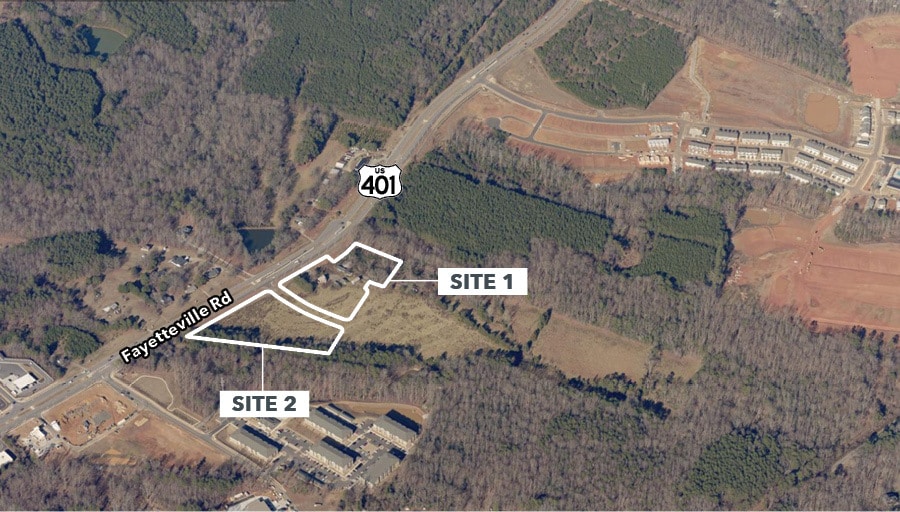 7509 Fayetteville Rd, Raleigh, NC for lease - Aerial - Image 3 of 4
