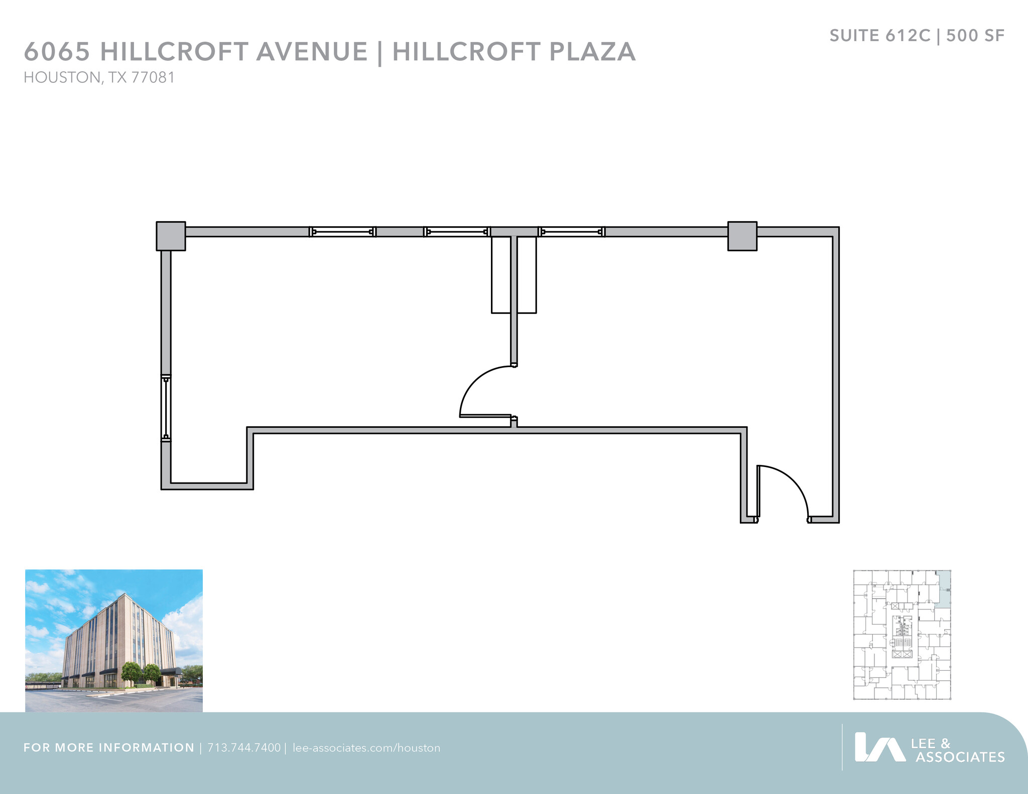 6065 Hillcroft Ave, Houston, TX for lease Floor Plan- Image 1 of 1