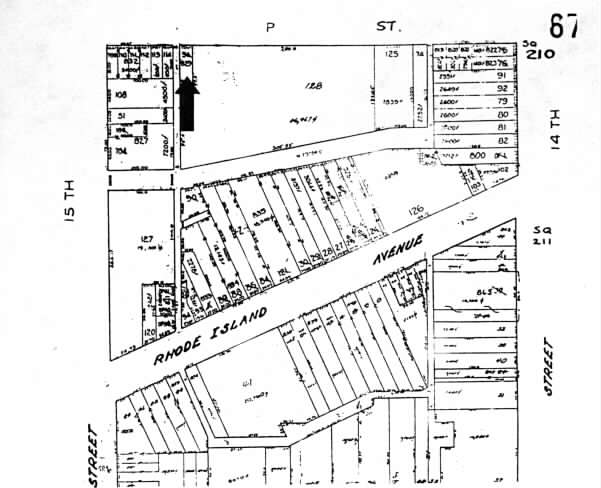 1450 P St NW, Washington, DC for sale - Plat Map - Image 2 of 23