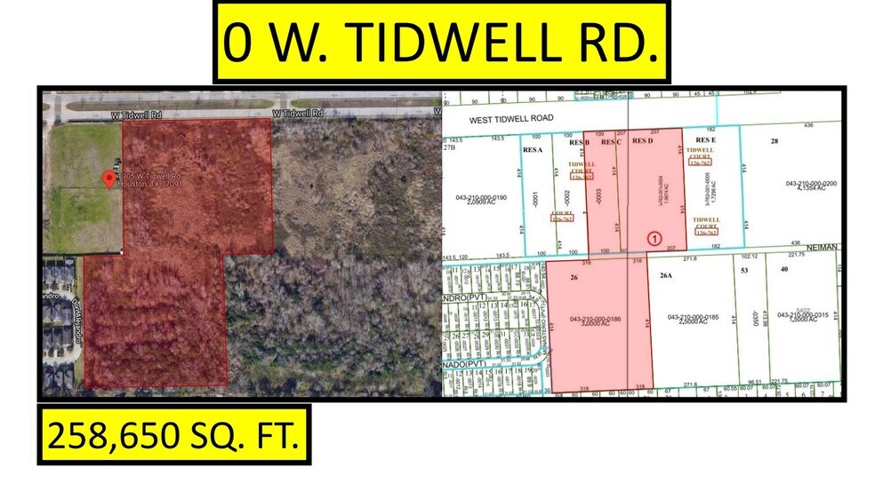 W Tidwell Rd, Houston, TX 77091