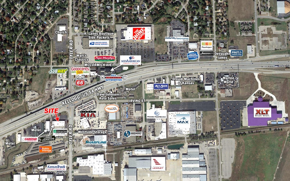 8909 W Kellogg Dr, Wichita, KS for lease - Building Photo - Image 3 of 16