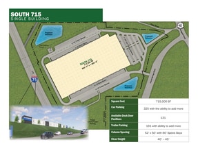 I-75 & Cloud Springs Rd, Ringgold, GA for lease Site Plan- Image 2 of 6