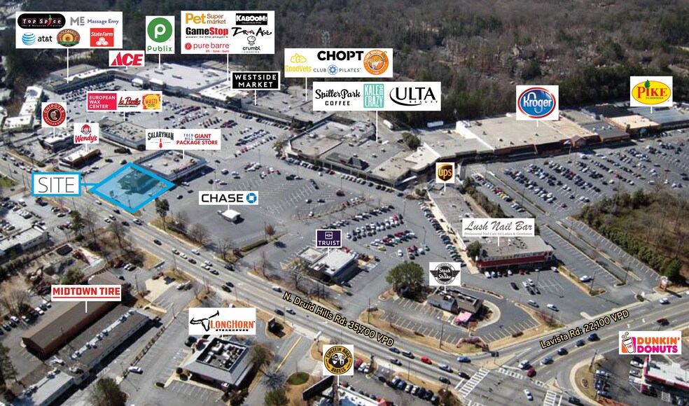 2941 N Druid Hills Rd, Atlanta, GA 30329 Ground Lease
