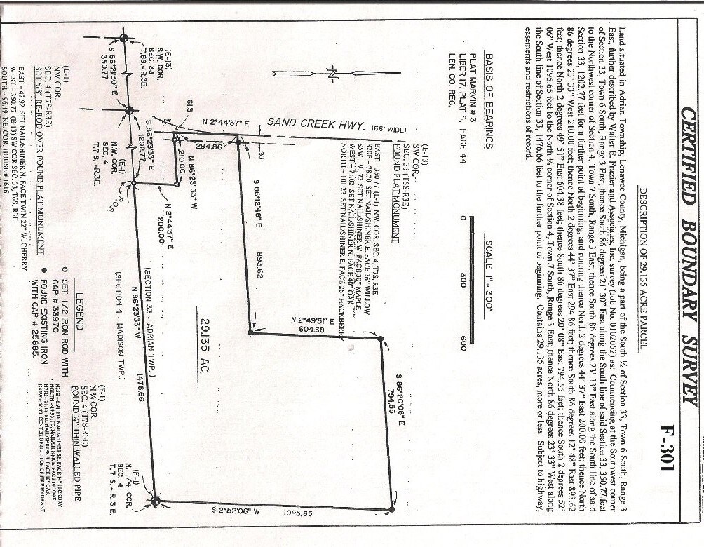 1000 Block Sand Creek Hwy, Adrian, MI for sale Primary Photo- Image 1 of 1