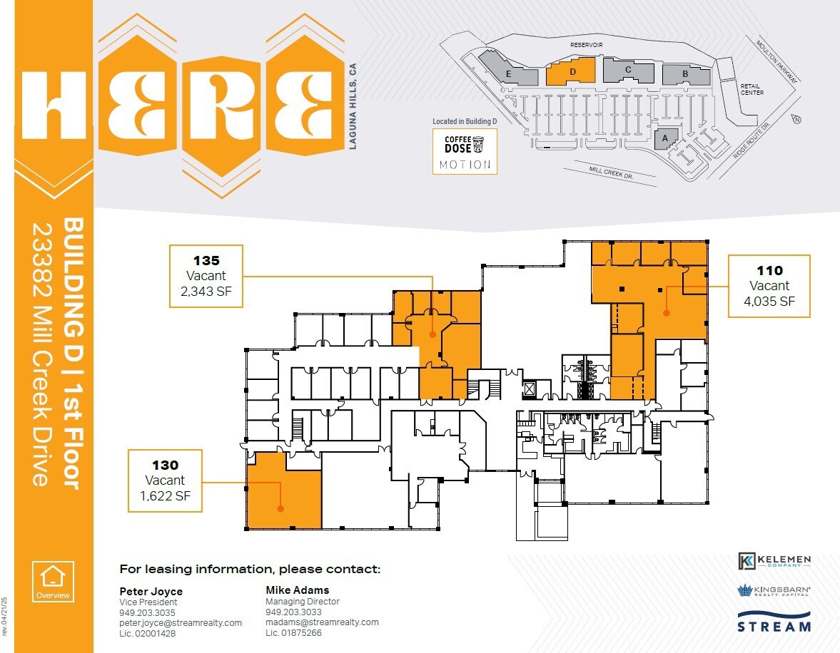 24461 Ridge Route Dr, Laguna Hills, CA for lease Floor Plan- Image 1 of 1