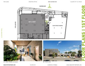 3550 Hayden Ave, Culver City, CA for lease Floor Plan- Image 1 of 3