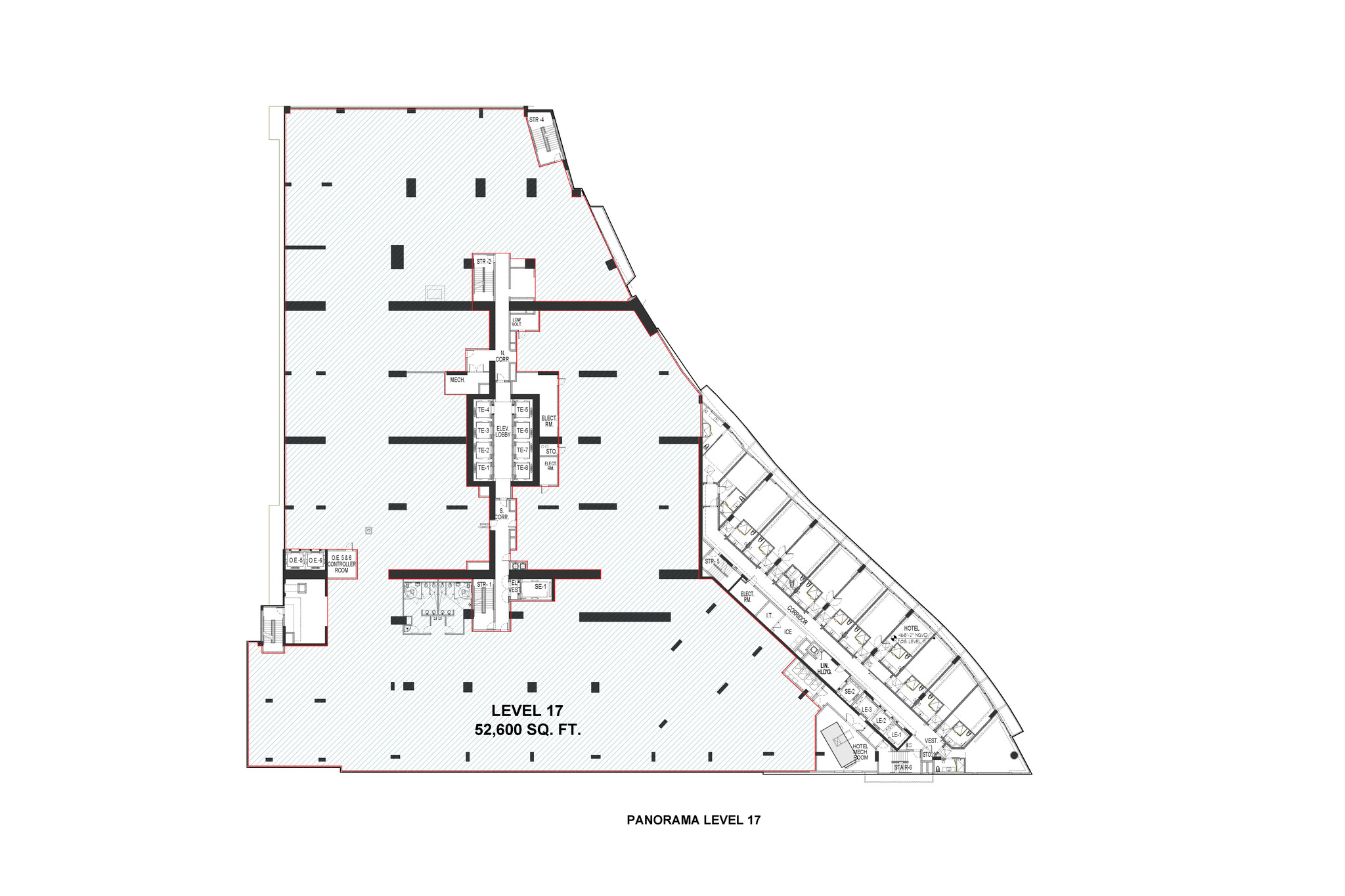 1100 Brickell Bay Dr, Miami, FL for lease Floor Plan- Image 1 of 9