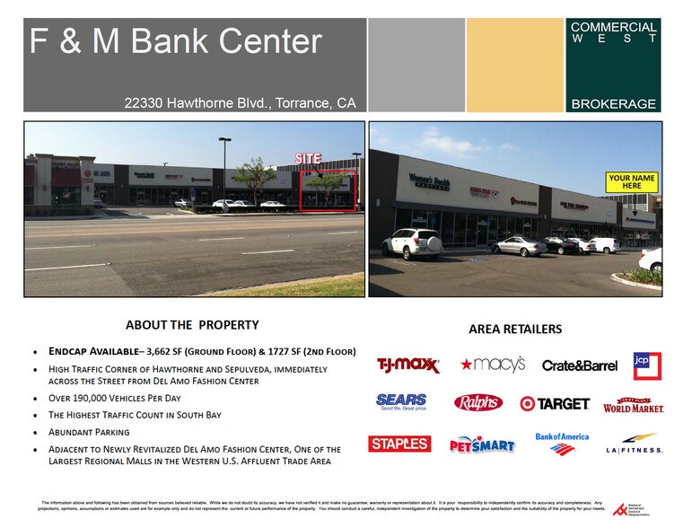 22410 Hawthorne Blvd, Torrance, CA for sale - Building Photo - Image 1 of 1