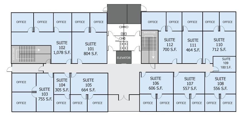 7951 Riviera Blvd, Miramar, FL for lease Floor Plan- Image 1 of 3