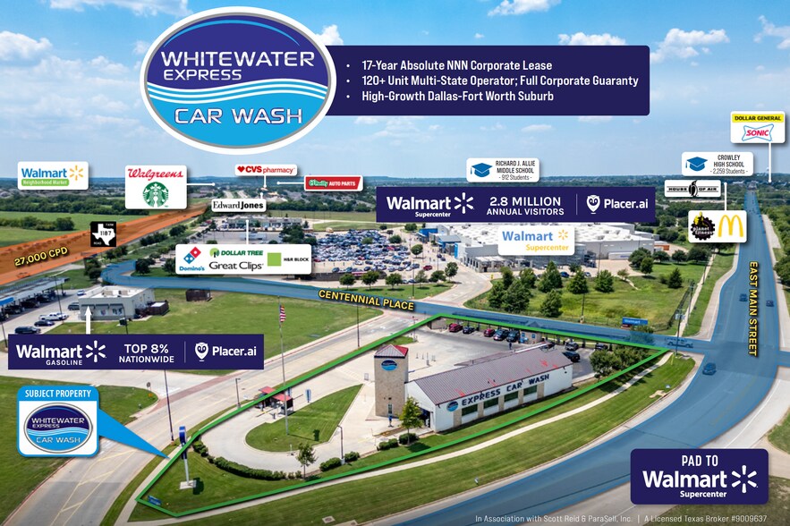 1998 E Main St, Crowley, TX for sale - Primary Photo - Image 1 of 1