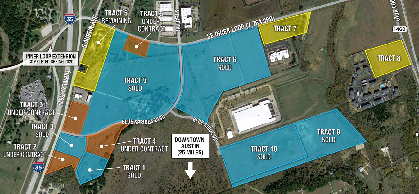 SE Corner Of I-35 & SE Inner Loop, Georgetown, TX for sale Building Photo- Image 1 of 14