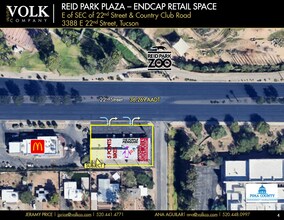 3388-3394 E 22nd St, Tucson, AZ - Aerial map view - Image1