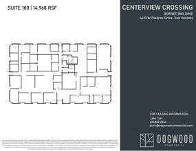 4538 Centerview Dr, San Antonio, TX for lease Floor Plan- Image 1 of 1