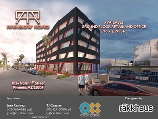 More details for 1030 N 1st St, Phoenix, AZ - Retail for Lease