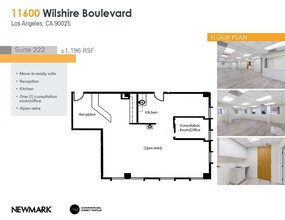 11600 Wilshire Blvd, Los Angeles, CA for lease Floor Plan- Image 1 of 4