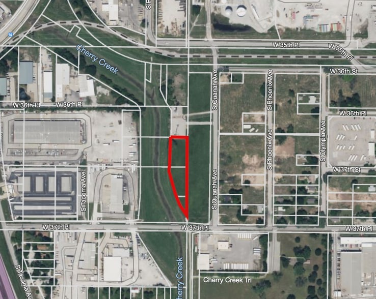 3657 Quanah Avenue, Tulsa, OK for sale - Aerial - Image 1 of 1