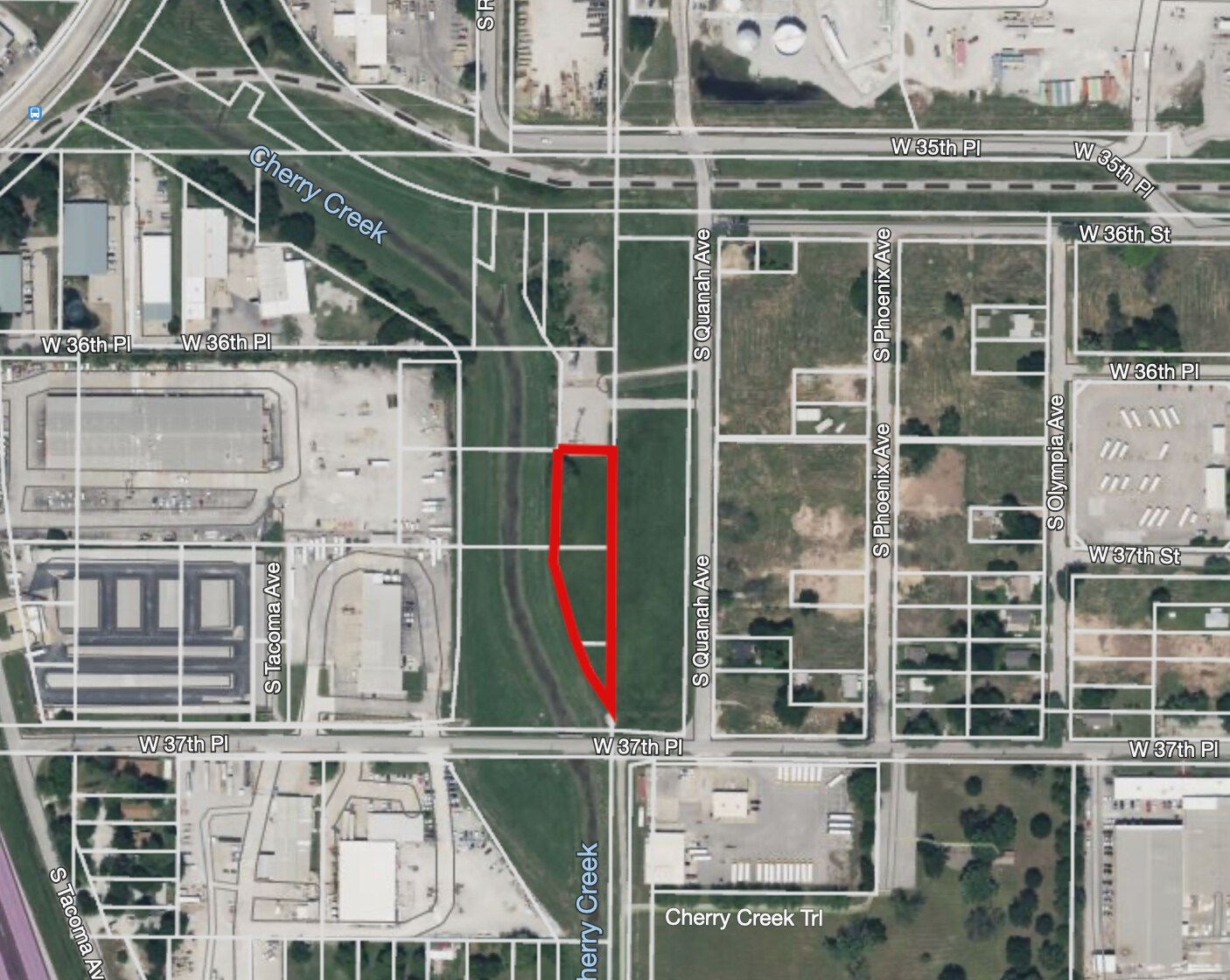 3657 Quanah Avenue, Tulsa, OK for sale Aerial- Image 1 of 2