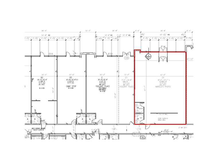 1801 45th St S, Fargo, ND for lease - Floor Plan - Image 3 of 8