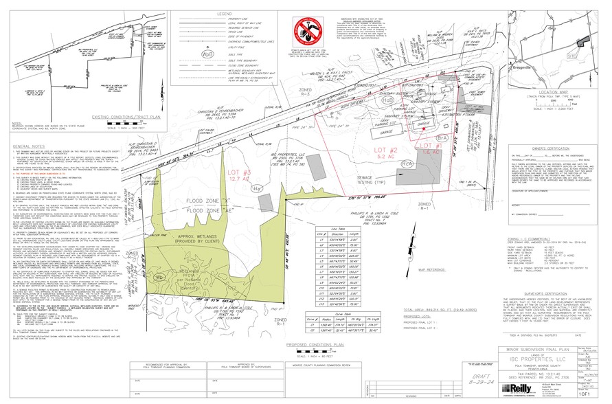 968 Interchange rd, Kresgeville, PA for sale - Site Plan - Image 1 of 6