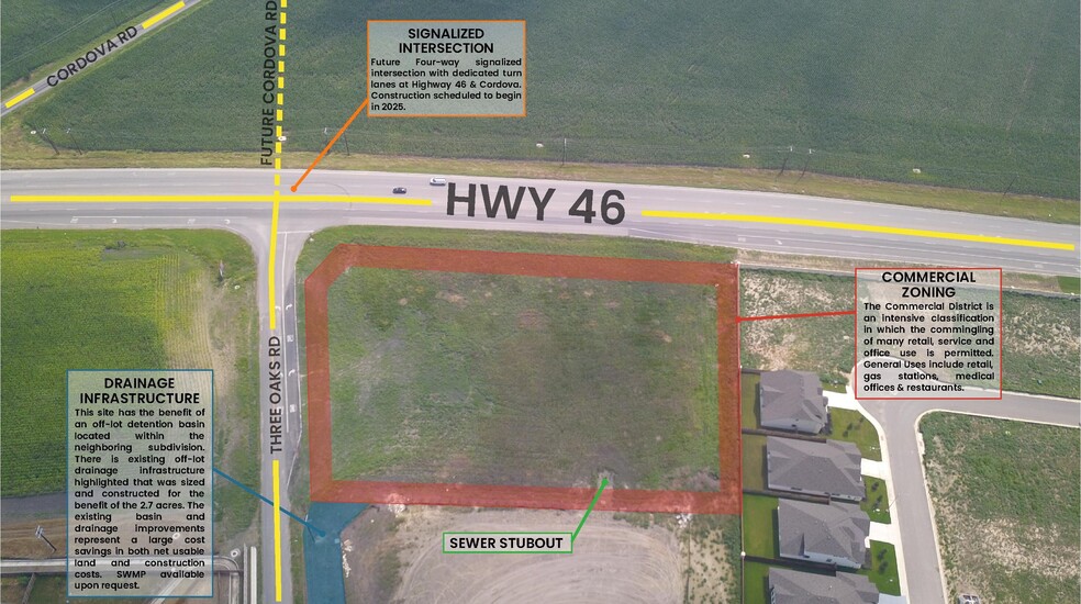 Highway 46, Seguin, TX for sale - Other - Image 1 of 1