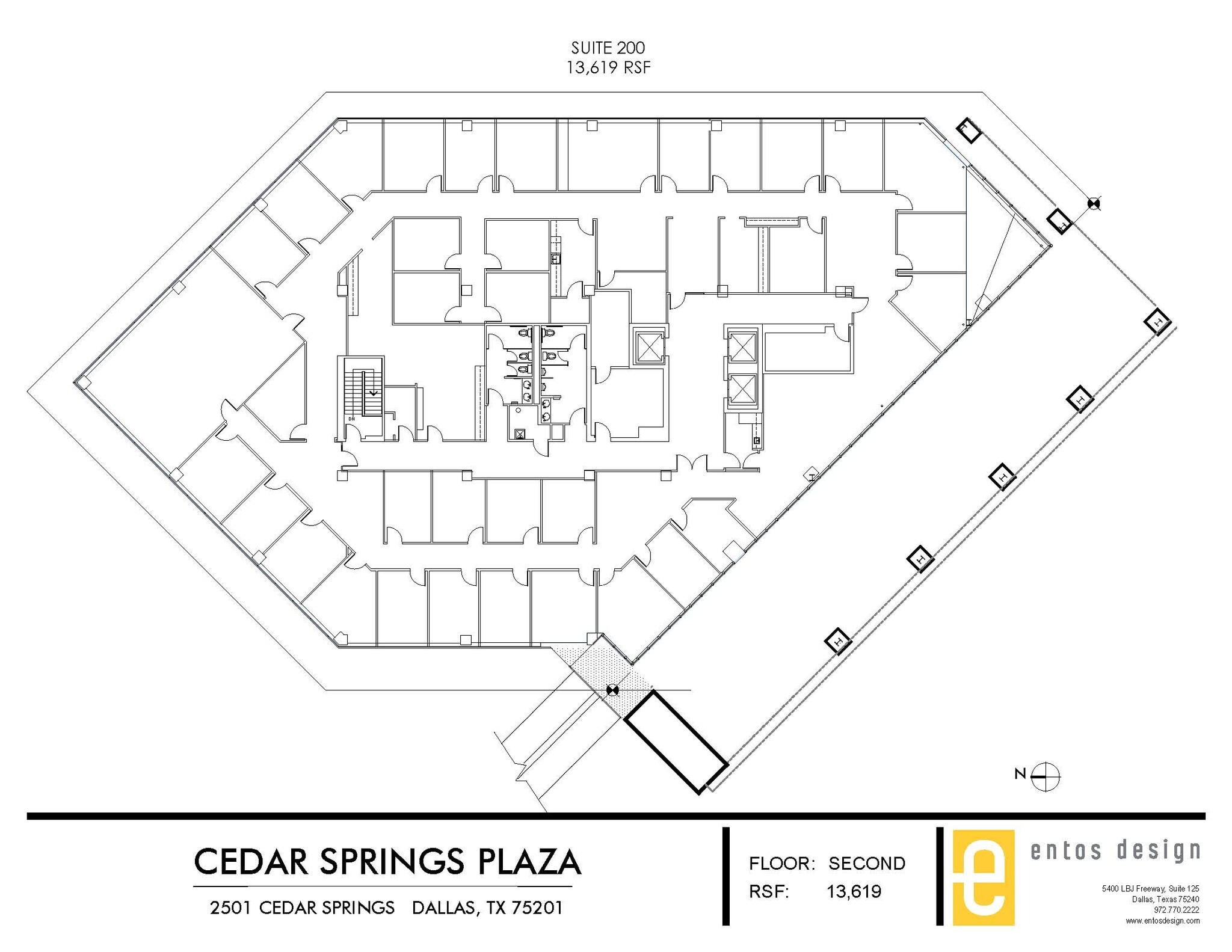 2501 Cedar Springs Rd, Dallas, TX for lease Floor Plan- Image 1 of 1